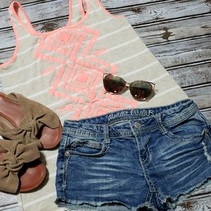 Almost Famous Shorts - Distressed Denim Shorts Sz.3 Almost Famous Almost Famous Shorts - Distressed Denim Shorts Sz.3 Almost Famous